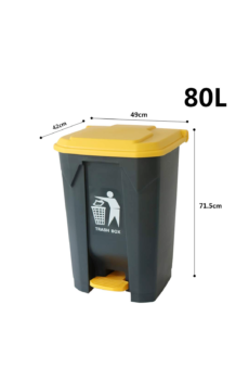 #171 - 80L Step-On Bin